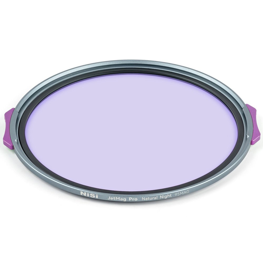 NiSi - JetMag Pro 95MAG Natural Night, Magnetic Light Pollution Reduction Lens Filter for Night and Astrophotography, Nano Waterproof Coated, Optical Glass, Ultra-Slim Frame - Lens Adapter Required