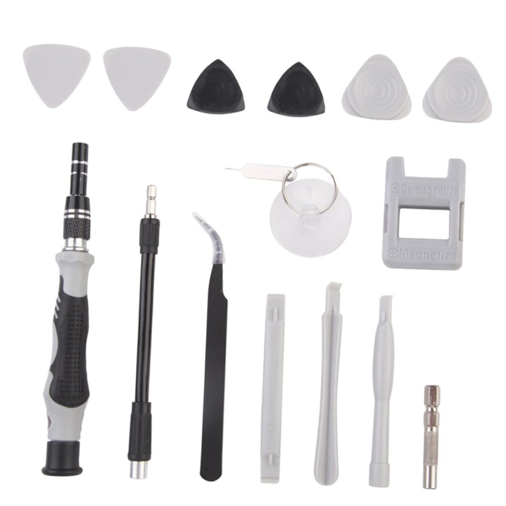 EXHUMKY 1set Mobile Tool Set Multi-functional Screwdriver Kit for Disassembly Ergonomic Non- Handle Compatible Various Devices