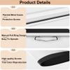 4k HD Projector Screen 16:9 Movie Screen Manual Pull Down Portable Projector for Home Theater Office Meeting Presentations Projection Screen(72in/178cm) view 4
