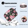 AGAOSH for Airpods Pro 2nd/1st Generation Case Cover,Cute Cherry Charm Heart Keychain,Airpod Pro 2 Case Kawaii Heart Flower Daisy Key Chains for Apple Airpod Pro Gen 2 Charging Case Cover Rose Flower view 3