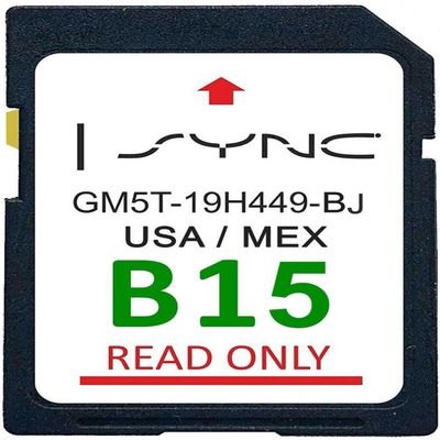 JXTVANCL 2024 Latest Version Navigation GPS sd Card Fits Ford/Lincoln Updated B15 USA Mexico Map-GM5T-19H449-BJ
