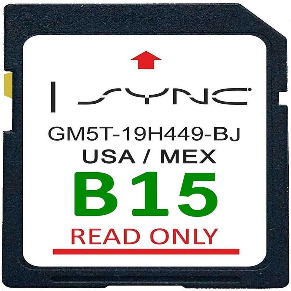 JXTVANCL 2024 Latest Version Navigation GPS sd Card Fits Ford/Lincoln Updated B15 USA Mexico Map-GM5T-19H449-BJ