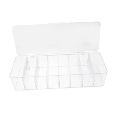 DOITOOL Plastic Cable Management Box Cord Organizer Box 8 Compartments Tidy up Your Desk