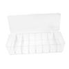 DOITOOL Plastic Cable Management Box Cord Organizer Box 8 Compartments Tidy up Your Desk view 1