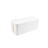 DOITOOL Charging Cord Organizer Wire Storage Box Cable Cord Organizer Travel Plastic Wire Container view 1