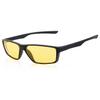 VUEECECLAT Blue Light Blocking Glasses for Gamers & Digital Eye Strain Relief - 80% Sleep Zone Protection (380-500nm) | (0.78oz) Ultra-Light Frame with Clear Yellow Lens view 1