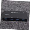 QUMIIRITY Port Vga Video Converter up to Computers to Monitor Projector Control for Seamless Video Switching Compatible Vga Devices view 3