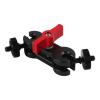 Aluminum Alloy Multi-Function Dual Ball Head Hot Shoe 1/4 inch Tripod Magic Arm Mount Adapter DSLR Camera Accessory view 3