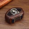 HIONJIN Portable Vintage Wooden Receiver Retro Radio Classic MP3 Music Player Box Speaker(D) view 4