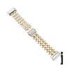 Quick Fit 26mm Stainless Steel Strap For Garmin Watch Fenix 8 7X 7 Solar 6x Pro/Fenix 6Pro /Fenix6 Sapphire/Forerunner 935 band(Silver Gold,For Fenix 7x 6x Pro) view 1