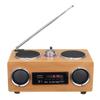 HIONJIN Retro Vintage Radio Super Bass FM Multimedia Speaker Classical Receiver view 1