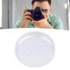 55mm Aluminum Alloy Camera Lens Cap with Cotton Inner Cushion for GR2 GR3 GR3X, Digital Camera, Lens Cover, Protector (Silver) view 4