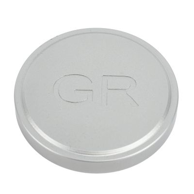 55mm Aluminum Alloy Camera Lens Cap with Cotton Inner Cushion for GR2 GR3 GR3X, Digital Camera, Lens Cover, Protector (Light Green)