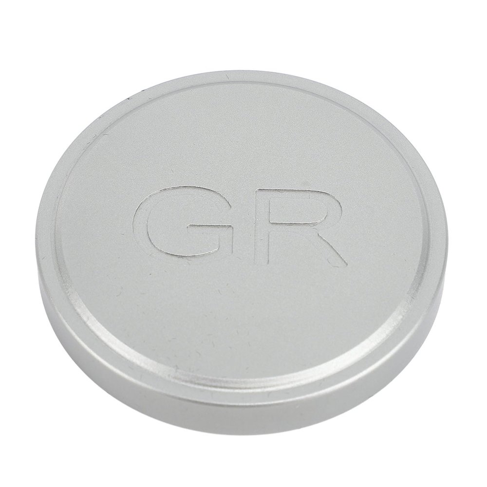 55mm Aluminum Alloy Camera Lens Cap with Cotton Inner Cushion for GR2 GR3 GR3X, Digital Camera, Lens Cover, Protector (Light Green)