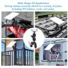 aqxreight Rv Ladder Mount for Mini Double Ball Head Strong Clip for Pole RV Trailer Yacht Multifunction Adjustable Clamp Mount view 3
