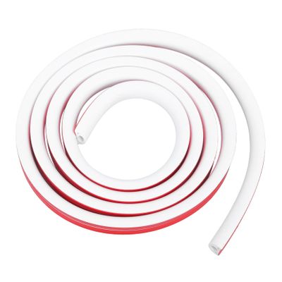 ORFOFE 2m Flexible Cable Management Sleeve Cable Protector for Floor Wall and Pipe Decorative Cord Cover for Home Office and Outdoor Use