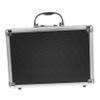 ANDRESLAD Hard Briefcases for Men Aluminum Suitcase Foam Case Telescope Case Storage Box Small Organization Key Lock view 1