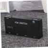 CAXUSD VGA Video Converter for Computer 4 Output VGA Adapter Compatible Multiple Displays Compact Design Black view 4