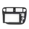 HJLXCSLUJ Car Replacement 9 Inch 2Din Car Radio Frame Kit Compatible with Civic (EK3/EK9) 1996 1997 1998 1999 Auto Stereo Fascia Mounting Bezel Faceplate Holder Car Interior(Fascia and Cable) view 2