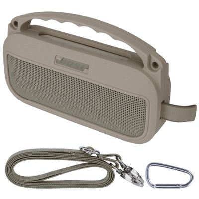 Peyyargo Silicone Cover Compatible with Bose SoundLink Flex 2nd Gen/Bose SoundLink Flex Portable Speaker (Sandstone)