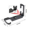 A7M4 A7IV Quick Release L Vertical Bracket Plate Grip Tripod Holder Handle Fit for Sony A7IV A7M4 Camera view 4