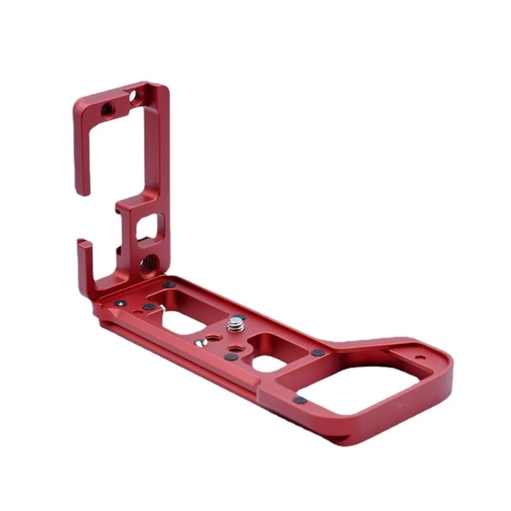 A7RM4 Quick Release L Plate Holder Hand Grip Tripod Bracket Fit for Sony A7R Mark IV A7RM4 A7RIV A7R4 Camera(Red)