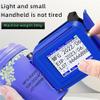 QIUFANGM Mini Handheld Inkjet, Small Manual Inkjet Printer,for All Materials, Quick-Drying Ink Cartridge Included, Portable Markers Pocket Marking Device for Date Time Barcode Logo Batch Number Image view 3