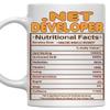 MONIZILUCKY .Net Developer Mug, Gift For .Net Developer view 2