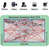 Harmonic Armature Viewfinder Artist Viewfinder for Drawing and Photography Composition Viewfinder 3:2, 4:3 and 16:9 Made in Australia view 3
