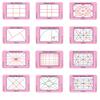 3:2 Viewfinder Set All 12 Layouts, 12 Cards Artist Viewfinder for DSLR and Mirrorless Complete Composition Grid Set Made in Australia view 1