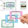 CLPA Fibonacci Diagonals Viewfinder: Credit Card-Sized Composition Grids for Video, Photography & Art in 4:3, 3:2, & 16:9 view 1