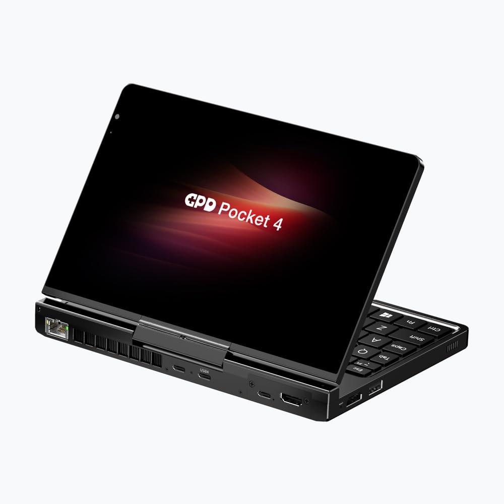 Add to cart Payment Includes tariffs 2025 New GPD Pocket4 Palm Mini Tablet 2-in-1 Laptop 8.8-inch High Performance AMD R7 8840U AMD AI 9 370