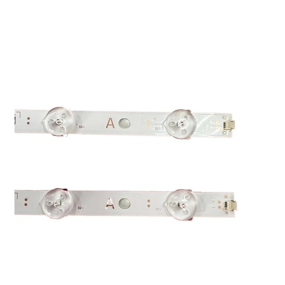 ACEBTBLQLM LED Backlight Strip 11LED Fit for Toshiba 40U2063DB Fit for JVC LT-40CF890 LT-40C700 P40FPA0119A VES400QNDS-2D-N41 17DLB40NER5(2pcs Set for 1 TV)