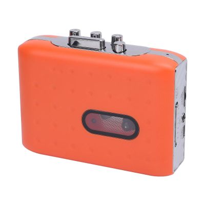 USB C Cassette to MP3 Converter, Portable Cassette Tape Player With Built-in Microphone and Rechargeable Headset Small Cassette Recorder for Home, Park