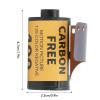2 Roll Camera Color Print Film, 36 Sheets 35mm Fine Grain Wide Exposure Latitude HD Camera Color Negative Film for 135 Camera, ISO 320 to 400 High Contrast Color Print Film view 4