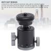 1/4 Inch Camera Ball Head, Metal Ball Head Camera Mount with 1/4 Inch Screw Hole, Cold Shoe Mount, 360 Rotation, for Monopod, DSLR, Camera view 2