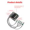 100W+100W+200W 2.1 Channel Amplifier Module Audio AMP Board TPA3221 Chips for Sound Power Amplifier Module Subwoofer Output for Home Theaters view 4