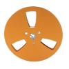 1/4 7 Inch Empty Tape Reel TEAC, Aluminum Alloy Sound Recorder, Compatible Reel to Reel Tape Deck, Repair Replacement Accessory, Modern Design with 3 Wind Holes (Gold) view 1