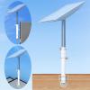 Wall Pole Roof Mount L Bracket Antenna Installation Kit for V2 Rectangular Dish Antennas, with Ethernet for TV Antenna, AP, Extenders and CPE Device view 2