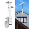 Wall Pole Roof Mount L Bracket Antenna Installation Kit for V2 Rectangular Dish Antennas, with Ethernet for TV Antenna, AP, Extenders and CPE Device view 3