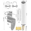 Wall Pole Roof Mount L Bracket Antenna Installation Kit for V2 Rectangular Dish Antennas, with Ethernet for TV Antenna, AP, Extenders and CPE Device view 4