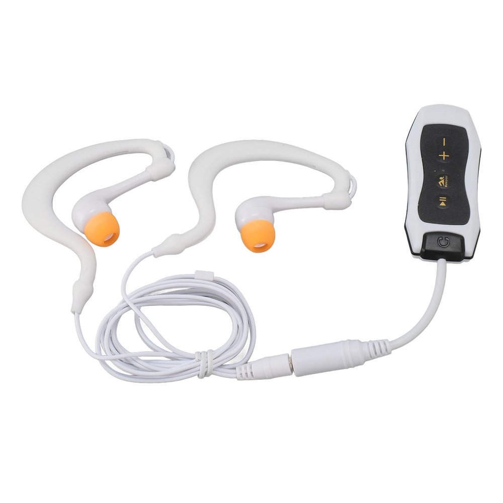 8GB MP3 Player with Earphone, IPX8 Music Player, 120mAh Rechargeable Portable HiFi Music Player, for Swimming Diving Running (#1)