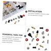 Angoily 1set Computer Case Screws Kit Washers and Cable Ties for Easy Installation and Repair of Desktop Assorted Screws for Gaming and Computer Accessories view 2
