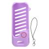 Wisoqu 3 Cover, TPU Protective Case for 3, Shockproof Anti Slip Protective Sleeve Cover with Wrist Strap for 3 Handheld Action Camera (Purple) view 1