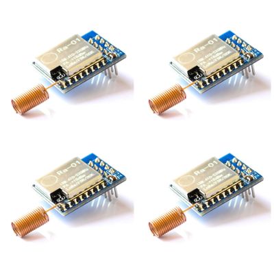 Bloepum 4X Ra-01 LoRa SX1278 433M Wireless Spread Spectrum Transmission Module Most Distant 10KM