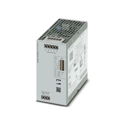 CHBMSS Power Supply Unit, QUINT4-PS/1AC/24DC/20-2904602, Input: 1-Phase, Output: 24 V DC/20 A