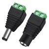 ANFKUN Power Connector Plug Jack 5.5mm x 2.1mm Male Female Adapter 10/20/50PCS for LED Light Bar CCTV Camera Cable(20Pcs) view 1