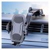 HIONJIN Sucker car Phone Holder car Holder Navigation Support Fixation view 1