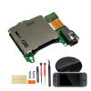 for Switch Game Card Reader Slot Replacement with Headphone Jack Port for Nintendo Switch HAC-001 NS Console with Back Cover Screws [not fit for Switch lite,not fit for Switch OLED Version] view 1