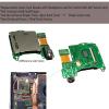 for Switch Game Card Reader Slot Replacement with Headphone Jack Port for Nintendo Switch HAC-001 NS Console with Back Cover Screws [not fit for Switch lite,not fit for Switch OLED Version] view 4
